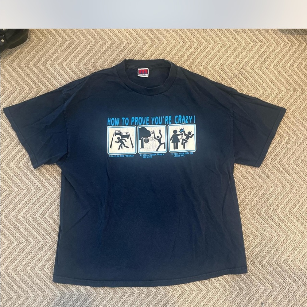 Navy Graphic T-Shirt